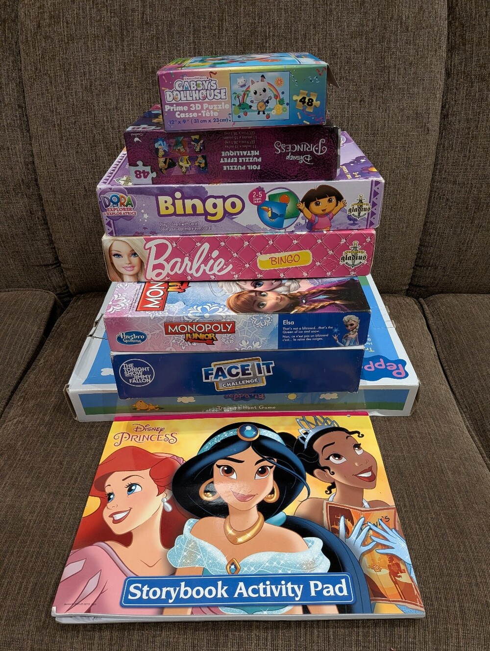 Kids Games & Puzzles Lot